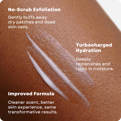 AmLactin Daily Nourish Therapeutic Body Lotion for Dry Skin - No-Scrub Exfoliator and Moisturizer 12% Lactic Acid Lotion - Maple Wellness Supplements