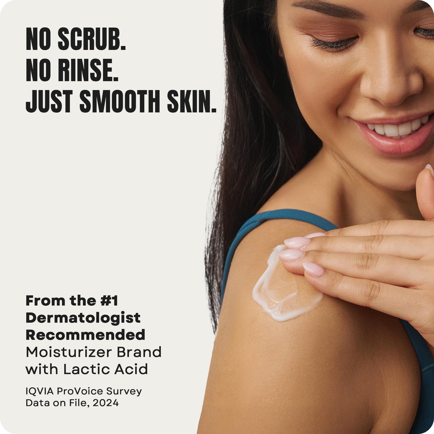 AmLactin Daily Nourish Therapeutic Body Lotion for Dry Skin - No-Scrub Exfoliator and Moisturizer 12% Lactic Acid Lotion - Maple Wellness Supplements