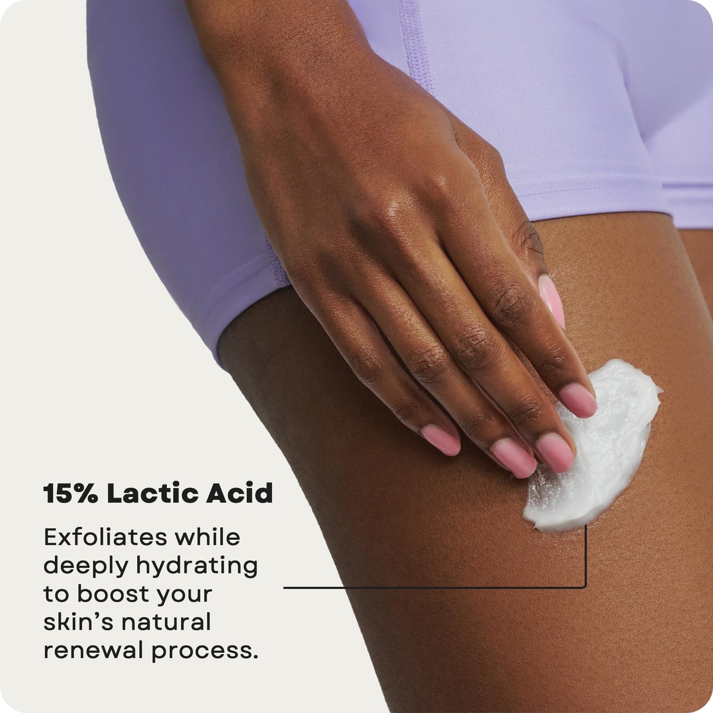 AmLactin KP Bumps Be Gone - Therapeutic Body Cream for Keratosis Pilaris - No-Scrub Exfoliator and Body Moisturizer - Maple Wellness Supplements