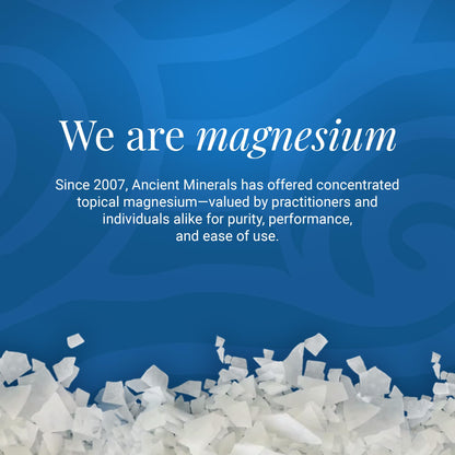 Ancient Minerals Magnesium Bath Flakes Ultra with OptiMSM – Pure Zechstein Magnesium Chloride and Organic Sulfur Bath Salts, - Maple Wellness Supplements