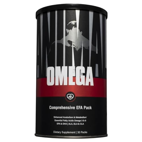 Animal Omega – Omega 3 & 6 Supplement – Fish Oil, Flaxseed Oil, Salmon Oil, Cod Liver - Maple Wellness Supplements
