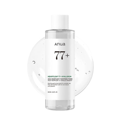 Anua Heartleaf 77 Soothing Toner, Moisturizing & Calming Facial Toner for Glass Skin, Hyaluronic Acid, Lightweight Hydration - Maple Wellness Supplements