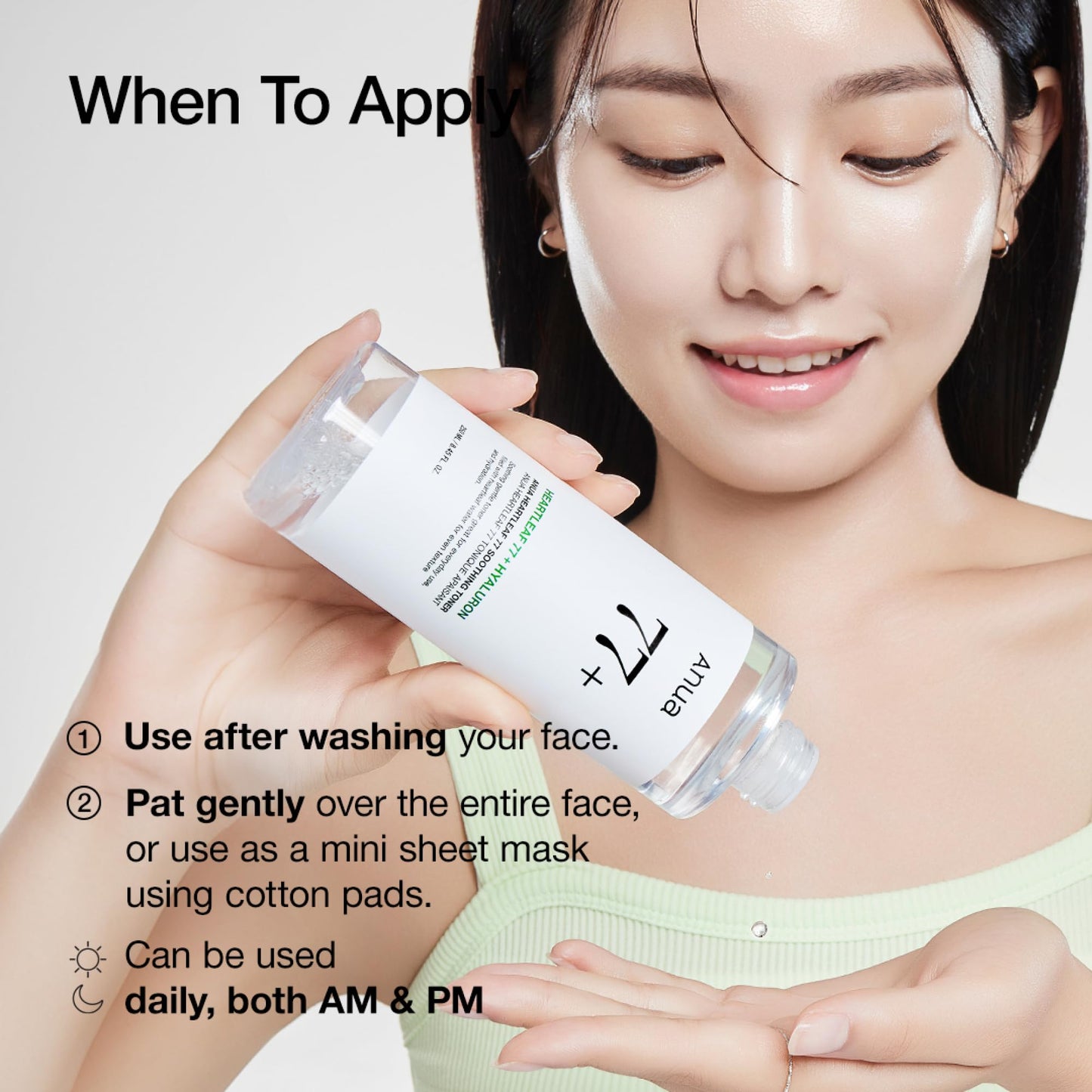Anua Heartleaf 77 Soothing Toner, Moisturizing & Calming Facial Toner for Glass Skin, Hyaluronic Acid, Lightweight Hydration - Maple Wellness Supplements
