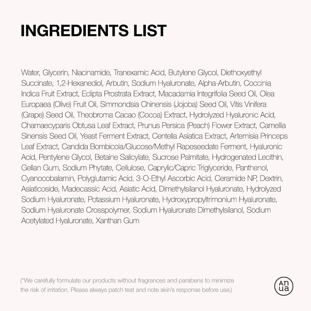 Anua Niacinamide 10 + TXA 4 Serum, Dark Spot Care, Hyaluronic Acid, Tranexamic Acid - Maple Wellness Supplements