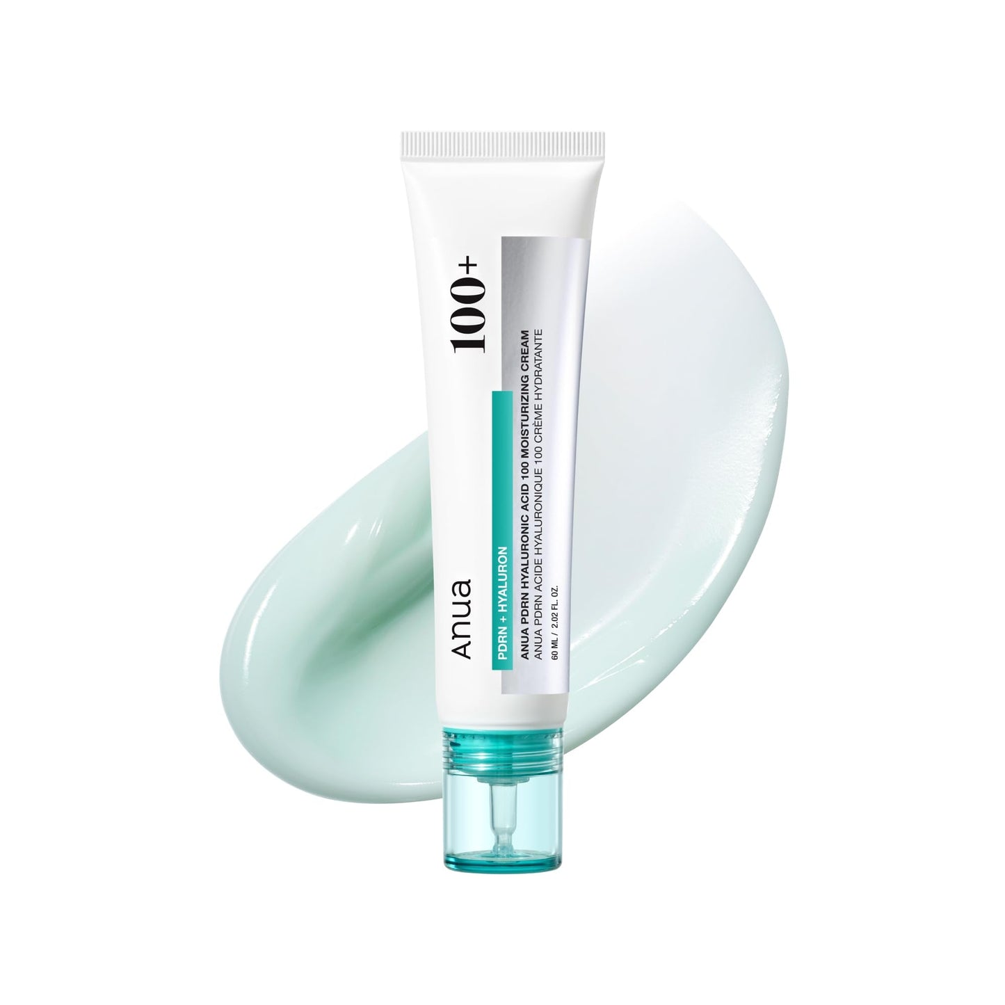 Anua PDRN Hyaluronic Acid 100 Moisturizing Cream, Lightweight, Non-Greasy Hydrating Face Moisturizer with Salmon DNA - Maple Wellness Supplements