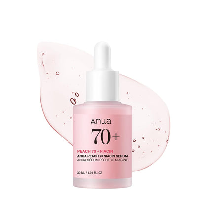 Anua Peach 70 Niacinamide Serum, Daily Glow Serum For Face, Skin Tone & Dullness Care with Vitamin B12, Lightweight - Maple Wellness Supplements