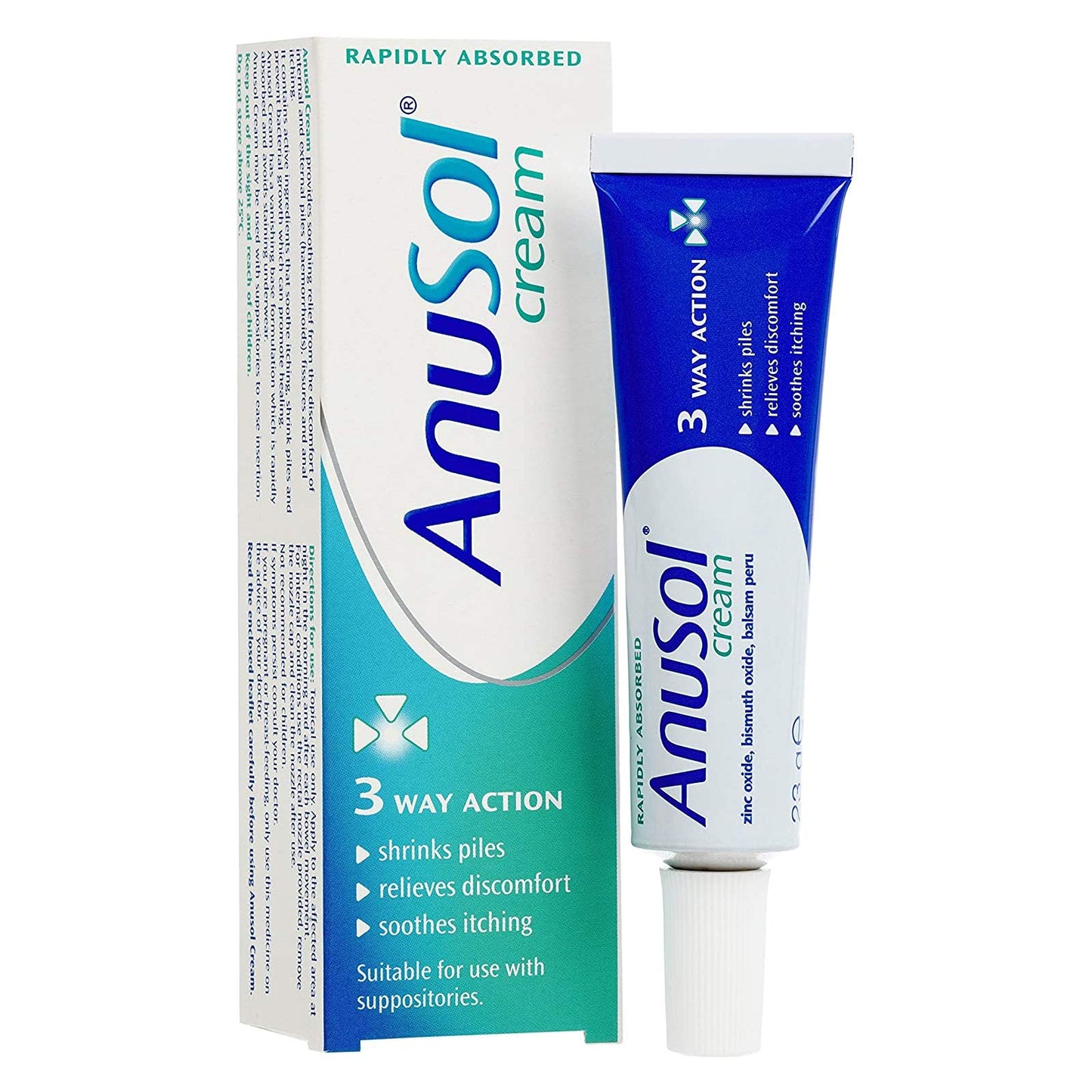 Anusol Cream Haemorrhoid Treatment 23G - Maple Wellness Supplements