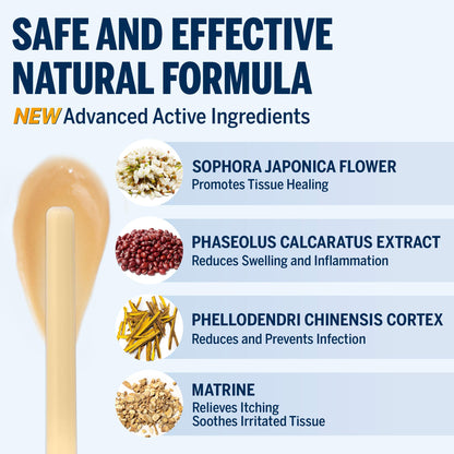 Ariella Hemorrhoid Treatment Suppository Gel: Natural & Herbal - Relieve Itching Burning Discomfort - Internal Relief - New Rounded Applicator - Nighttime Use (Pack of 12) - Maple Wellness Supplements