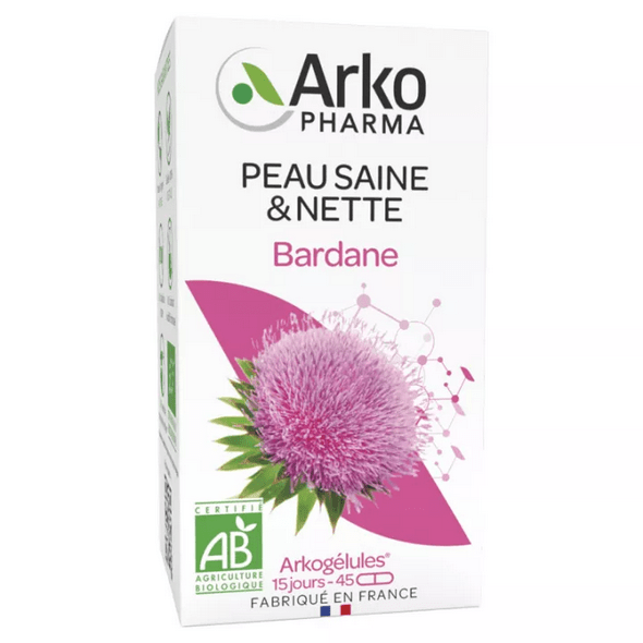 Arkocaps Bardane Peau Saine et Nette Bio - Maple Wellness Supplements