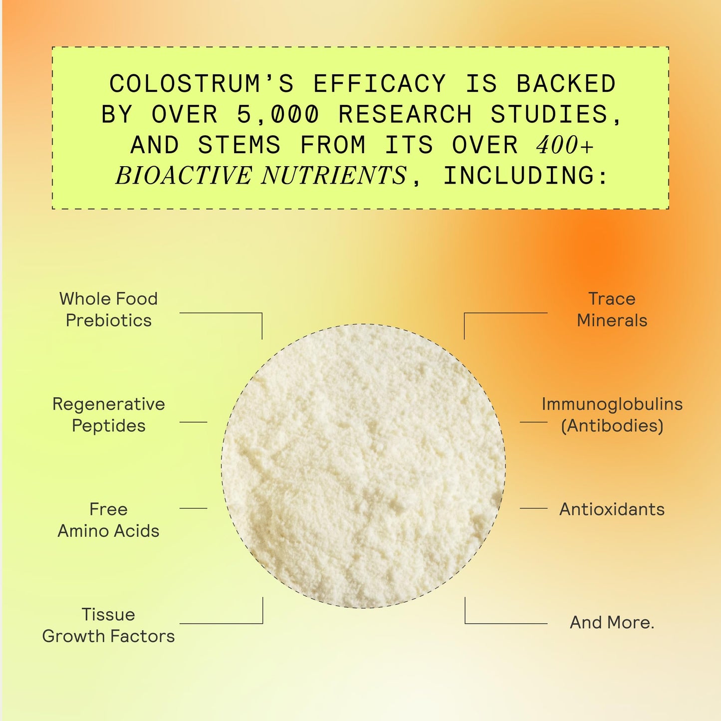 ARMRA Colostrum Powder | Unflavored | Gut Health & Bloating | Skin & Hair | Immunity | Keto, Gluten & Fat-Free | 60 Servings - Maple Wellness Supplements