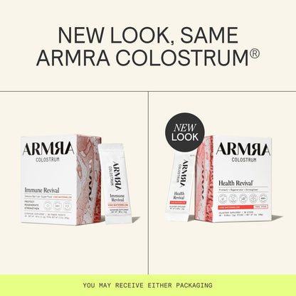 ARMRA Colostrum Powder | Vine Watermelon | Gut Health & Bloating | Skin & Hair | Immunity | Keto, Gluten & Fat-Free | 30 Servings - Maple Wellness Supplements