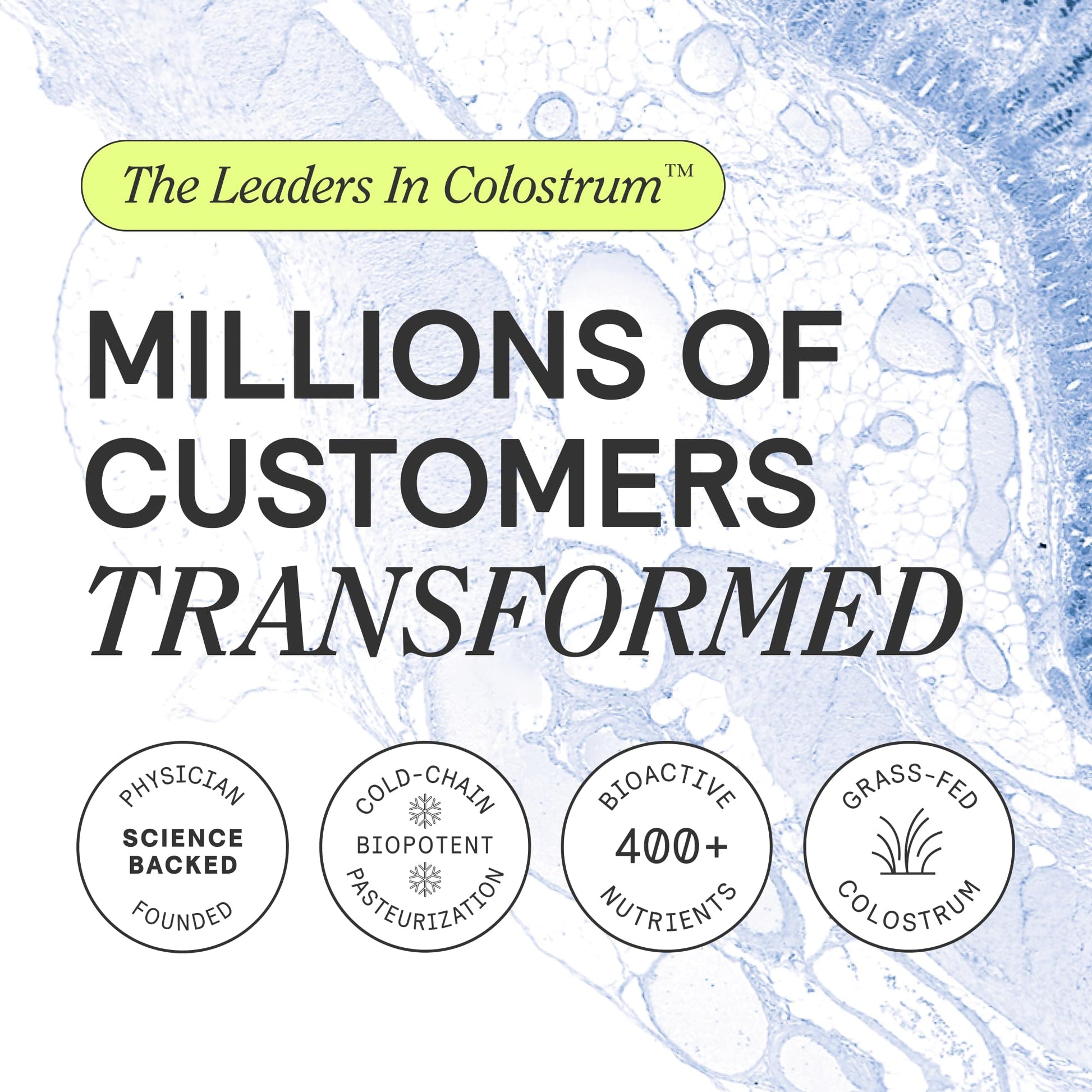 ARMRA Colostrum™ Premium Powder, Grass Fed, Gut Health Bloating Immunity Skin & Hair, Contains 400+ Bioactive Nutrients, Keto, Gluten & Fat Free (Unflavored Bundle | 150 Servings) - Maple Wellness Supplements