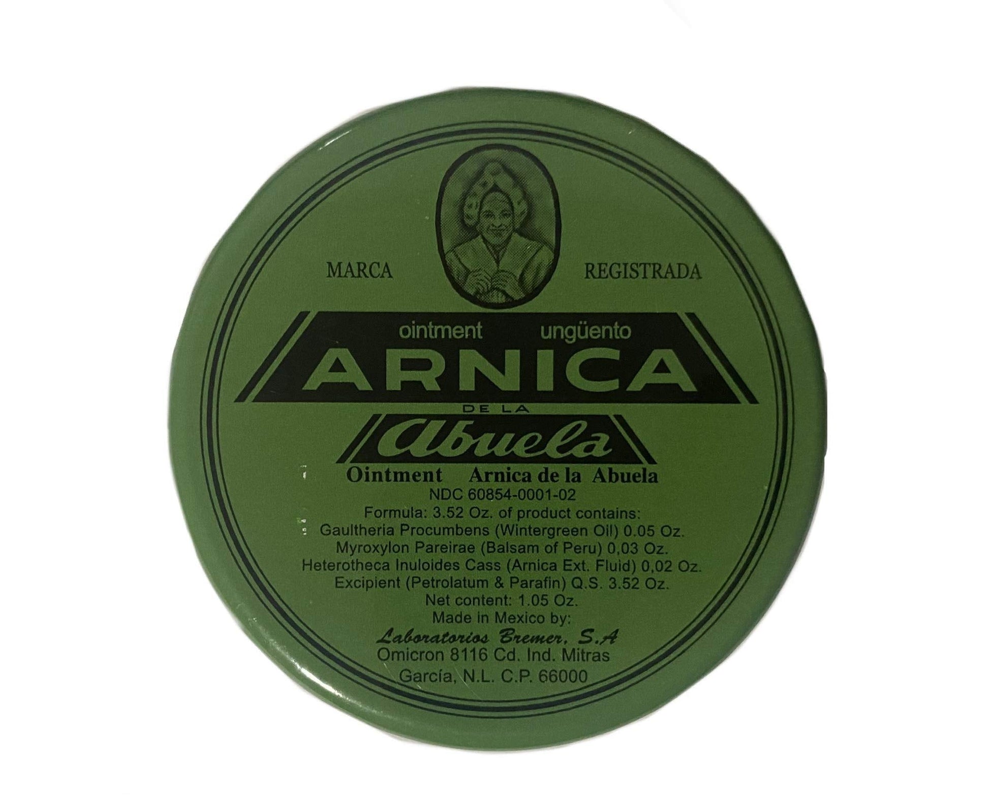 Arnica De La Abuela Pomada 1.05oz - Maple Wellness Supplements