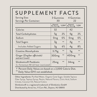 Arrae Tone Gummies – Creatine Monohydrate 5g for Women – Support Lean Muscle, Strength & Recovery – Hormone-Friendly Muscle Toning Supplement - Maple Wellness Supplements