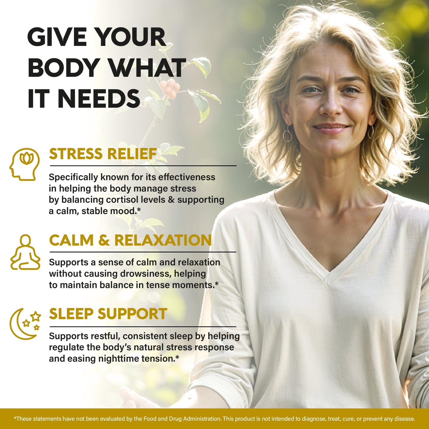 Ashwagandha Supplements 1800mg - USDA Organic Ashwagandha for Women & Men - Clinically Effective Strength for Stress Relief & Sleep - Powder & Root Extract 2.5% Withanolides - Made in USA 100 Capsules - Maple Wellness Supplements