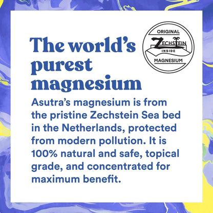 ASUTRA Muscle Pain Relief Cream, Cooling Menthol with Moisturizing Magnesium and Arnica Montana Oil, 3.4 oz - Maple Wellness Supplements