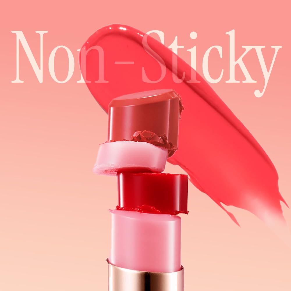 athé Everyday Tinted Lip Set – Tinted Lip Balm Stick with Madecassoside, Ceramide & Squalane, Includes Lip Pouch | Hydrating, Non-Sticky, Vegan K-Beauty Lip Care - Maple Wellness Supplements