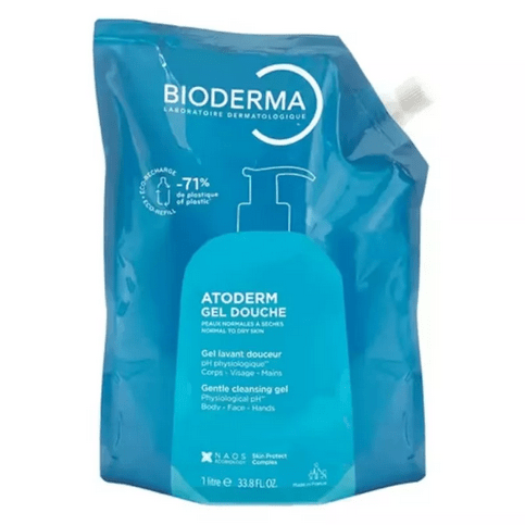 Atoderm shower gel 1liter refill - Bioderma - Maple Wellness Supplements