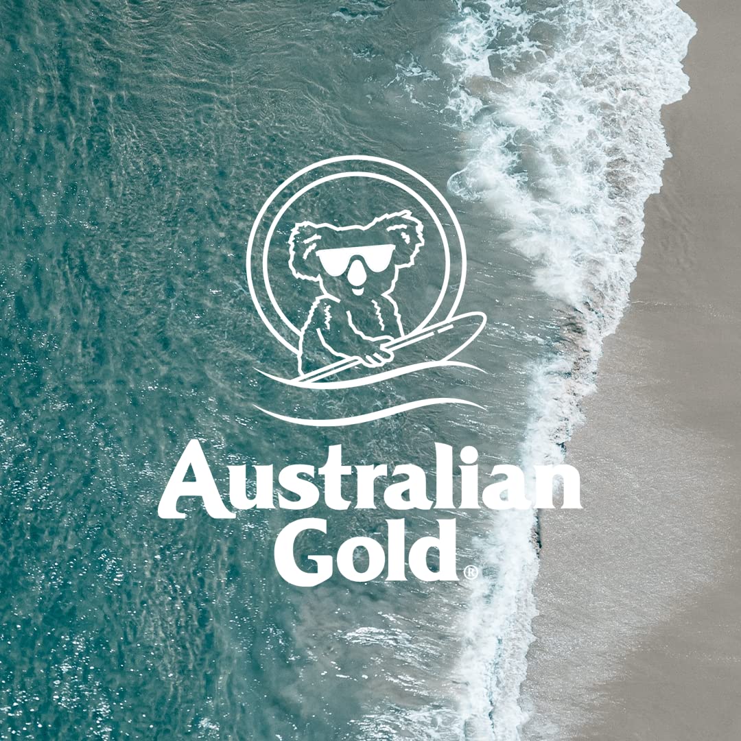 Australian Gold Spray Gel Sunscreen with Instant Bronzer SPF 50, 8 Ounce | Moisturize & Hydrate Skin - Maple Wellness Supplements