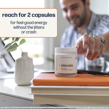 Avantera Elevate Premium Nootropic Supplement - Beat Brain Fog - Best Focus Supplements for Memory & Focus Support - Energy Without Crash - Maple Wellness Supplements