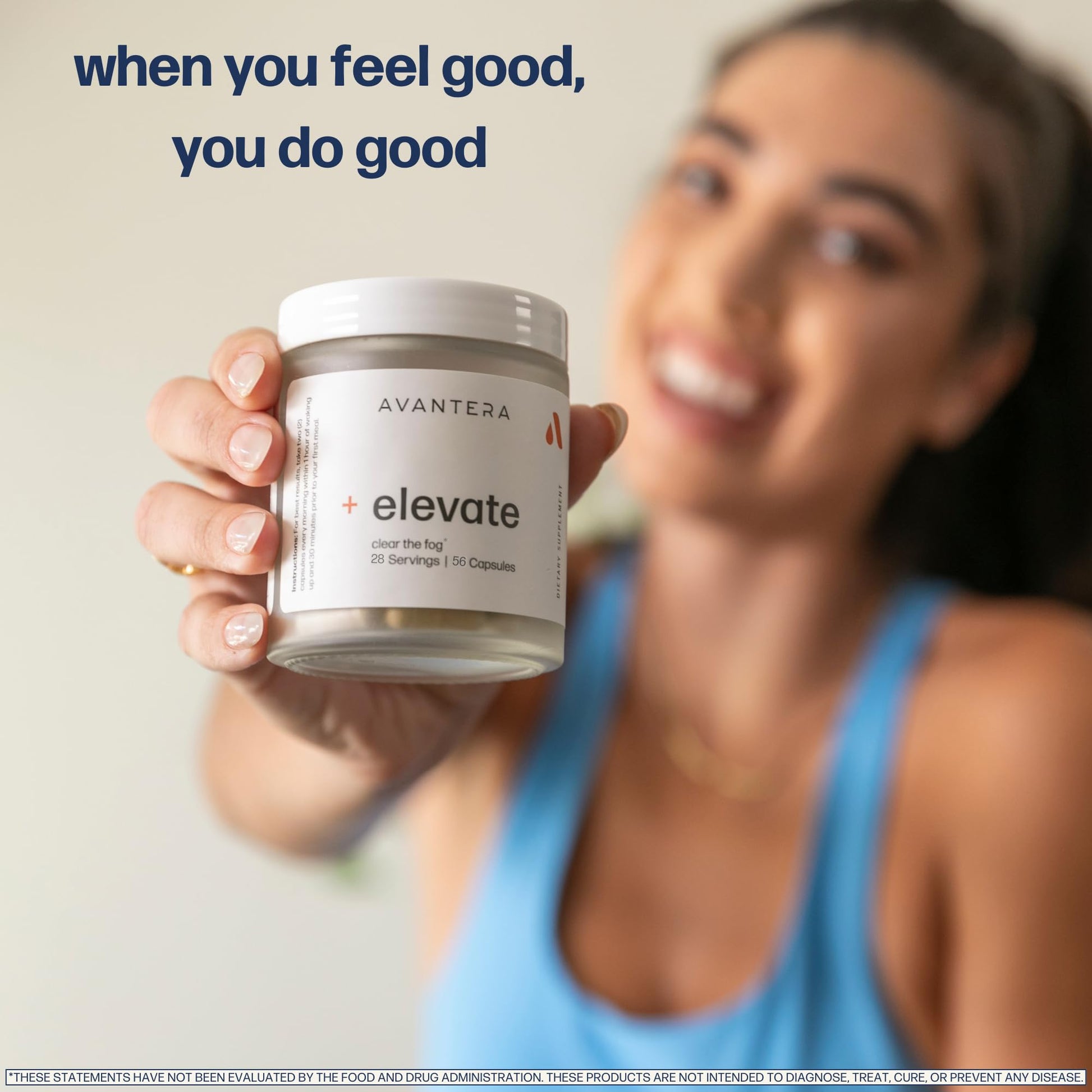 Avantera Elevate Premium Nootropic Supplement - Beat Brain Fog - Best Focus Supplements for Memory & Focus Support - Energy Without Crash - Maple Wellness Supplements