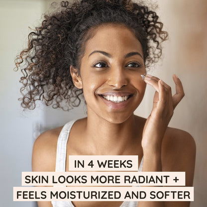 Aveeno Positively Radiant Daily Face Moisturizer with SPF 15 Sunscreen, Hydrating Facial Moisturizer with Soy Extract to Improve Skin - Maple Wellness Supplements