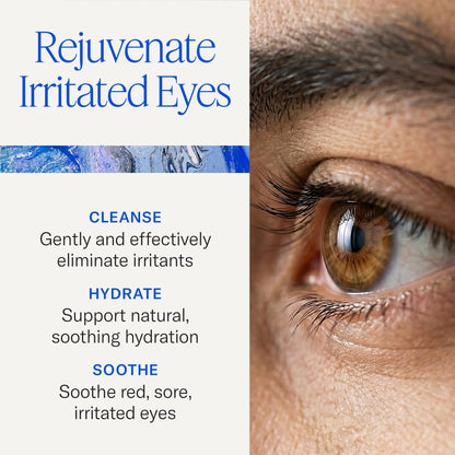 Avenova Eyelid and Eyelash Cleanser Spray - 20ml Bottle - Gentle Everyday Pure Hypochlorous Acid Spray for Eye Irritation - Maple Wellness Supplements