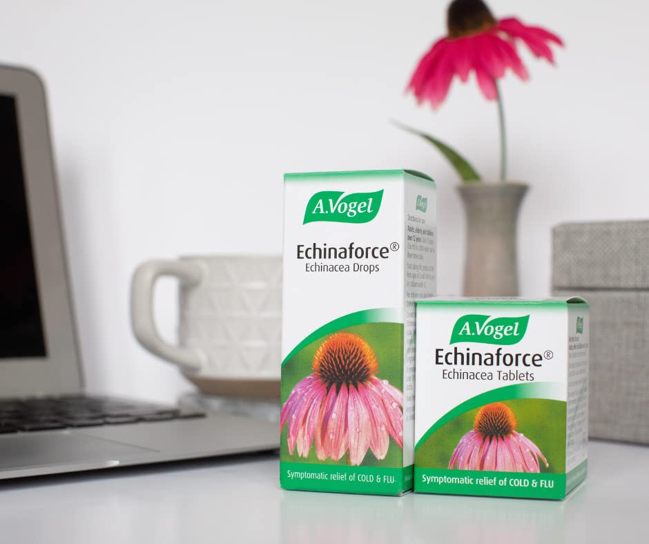 A.Vogel Echinaforce Echinacea Drops | Relieves Cold & Flu Symptoms by Strengthening - Maple Wellness Supplements
