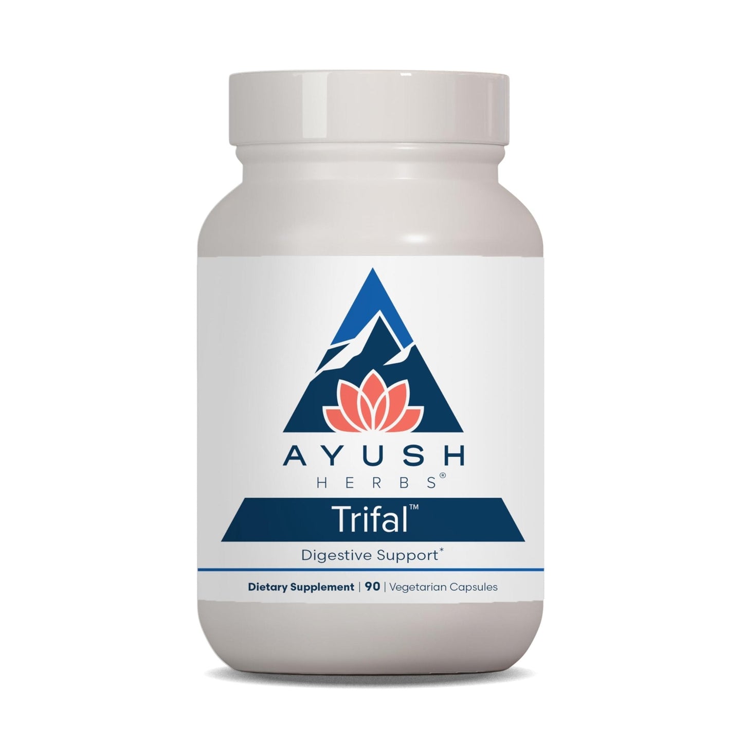 Ayush Herbs Trifal Digestive Support with Amla - Triphala Supplement for Women & Men, Promotes Balanced Digestion, Antioxidant Rich, Made with Organic Ingredients - 90 Vegetarian Capsules (1 Count) - Maple Wellness Supplements