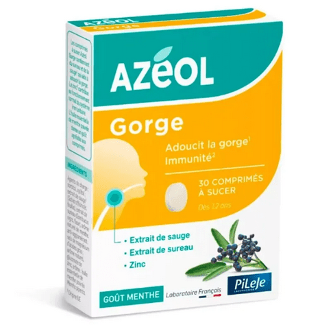 Azeol sore throats lozenges - PILEJE - Maple Wellness Supplements