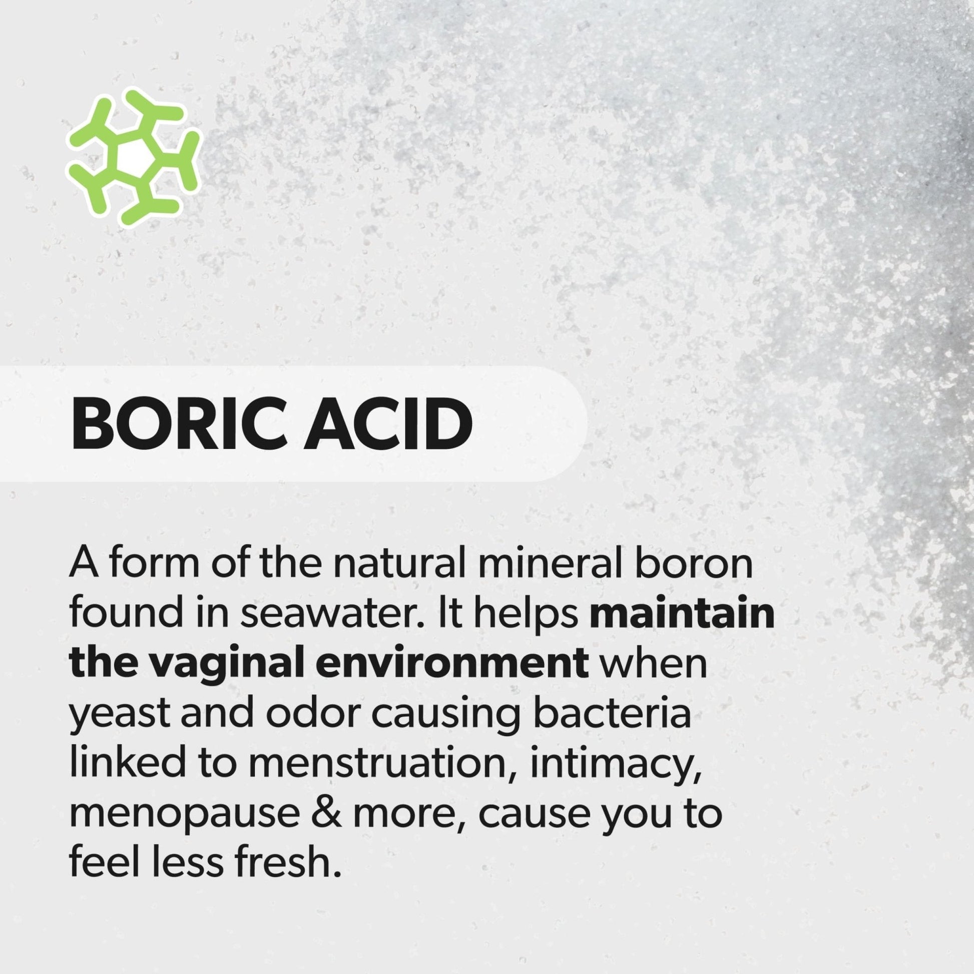 AZO® Boric Acid Vaginal Suppositories for Women, Helps Support Odor Control with Clinically Studied Boric Acid, Non-GMO, 30 Count - Maple Wellness Supplements