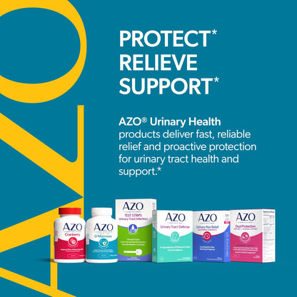 AZO D Mannose Urinary Tract Health, Cleanse, Flush & Protect The Urinary Tract, No.1 Pharmacist Recommended Brand - Maple Wellness Supplements