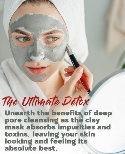Aztec Secret– Indian Healing Clay 16 Oz – Deep Pore Cleansing Facial & Body Mask – The Original 100% Natural Calcium Bentonite Clay – New Version 2 - Maple Wellness Supplements