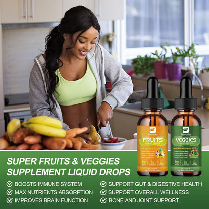 B BEWORTHS Fruits and Veggies Supplement - Balance of Natural Fruit and Vegetable - Maple Wellness Supplements