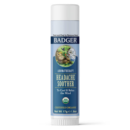 Badger Headache Soother - .6 oz Stick - Maple Wellness Supplements