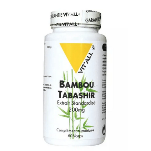Bambou Tabashir BIO Extrait standardisé 200 mg 60 gélules VIT'ALL+ - Maple Wellness Supplements