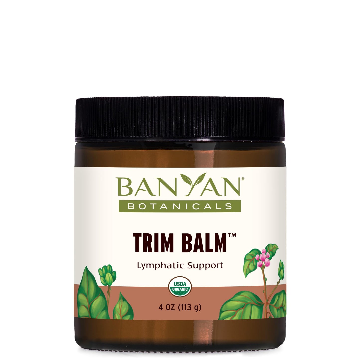 Banyan Botanicals Trim Balm - Certified Organic, 4 oz - Chitrak and Guggulu Increases Metabolism - Maple Wellness Supplements