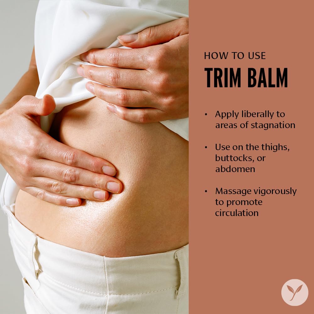 Banyan Botanicals Trim Balm - Certified Organic, 4 oz - Chitrak and Guggulu Increases Metabolism - Maple Wellness Supplements