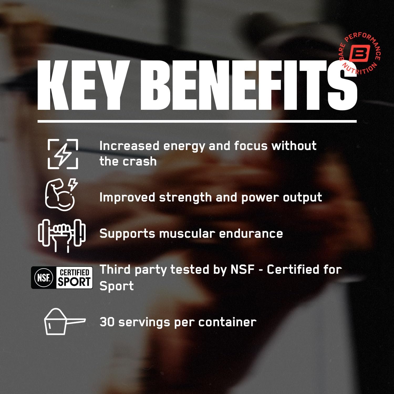 BARE PERFORMANCE NUTRITION BPN Flight Pre Workout, Supports Energy and Mental Focus, Improved Endurance & Muscle Pumps with CarnoSyn - Maple Wellness Supplements