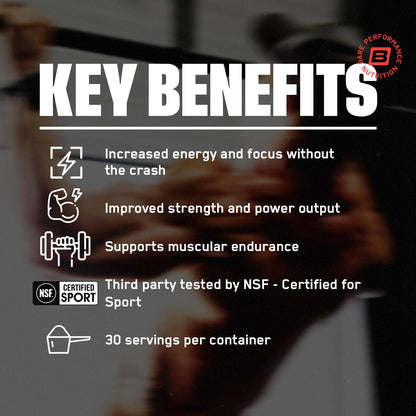 BARE PERFORMANCE NUTRITION BPN Flight Pre Workout, Supports Energy and Mental Focus, Improved Endurance & Muscle Pumps with CarnoSyn - Maple Wellness Supplements