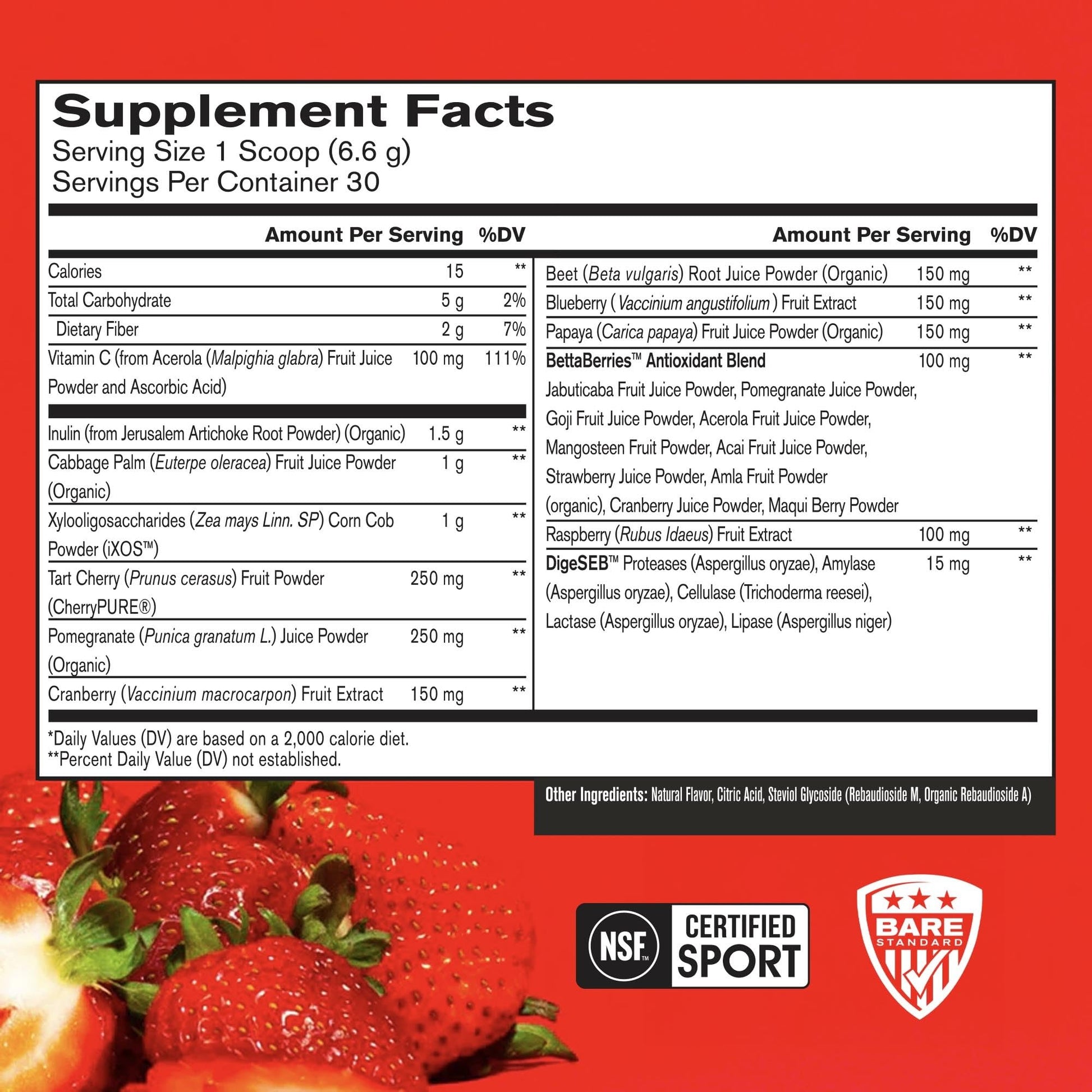 BARE PERFORMANCE NUTRITION BPN Health & Wellness Bundle, Strong Reds, Strong Greens Lemon, Strong Joints - Maple Wellness Supplements