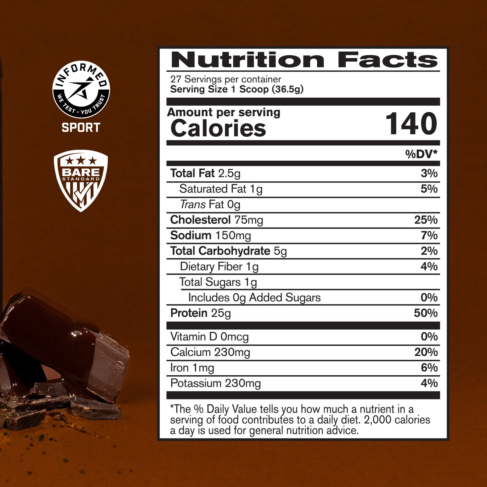 BARE PERFORMANCE NUTRITION, BPN Whey Protein Powder, Whey Protein Concentrate - Maple Wellness Supplements