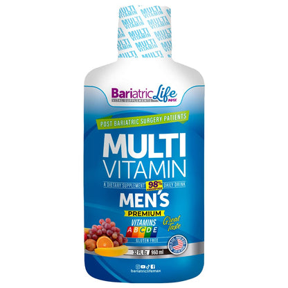 Bariatric Multivitamin Design for Post Bariatric Surgery Mens Patients, Sugar Free, 100+ Vitamins, Minerals & Amino Acids, Supports Muscle, Heart - Maple Wellness Supplements