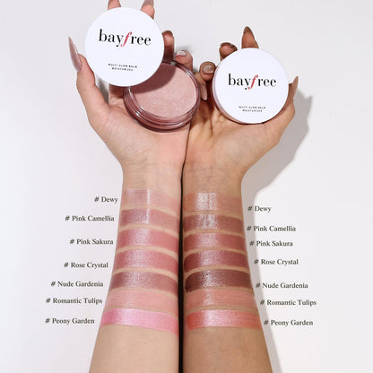bayfree Multi Glow Balm, Cream Blush for Cheeks, Blush Balm Face Makeup, Radiant Finish, Hydrating, Creamy, Lightweight & Blendable Color, Face Makeup 0.63 Oz - Maple Wellness Supplements