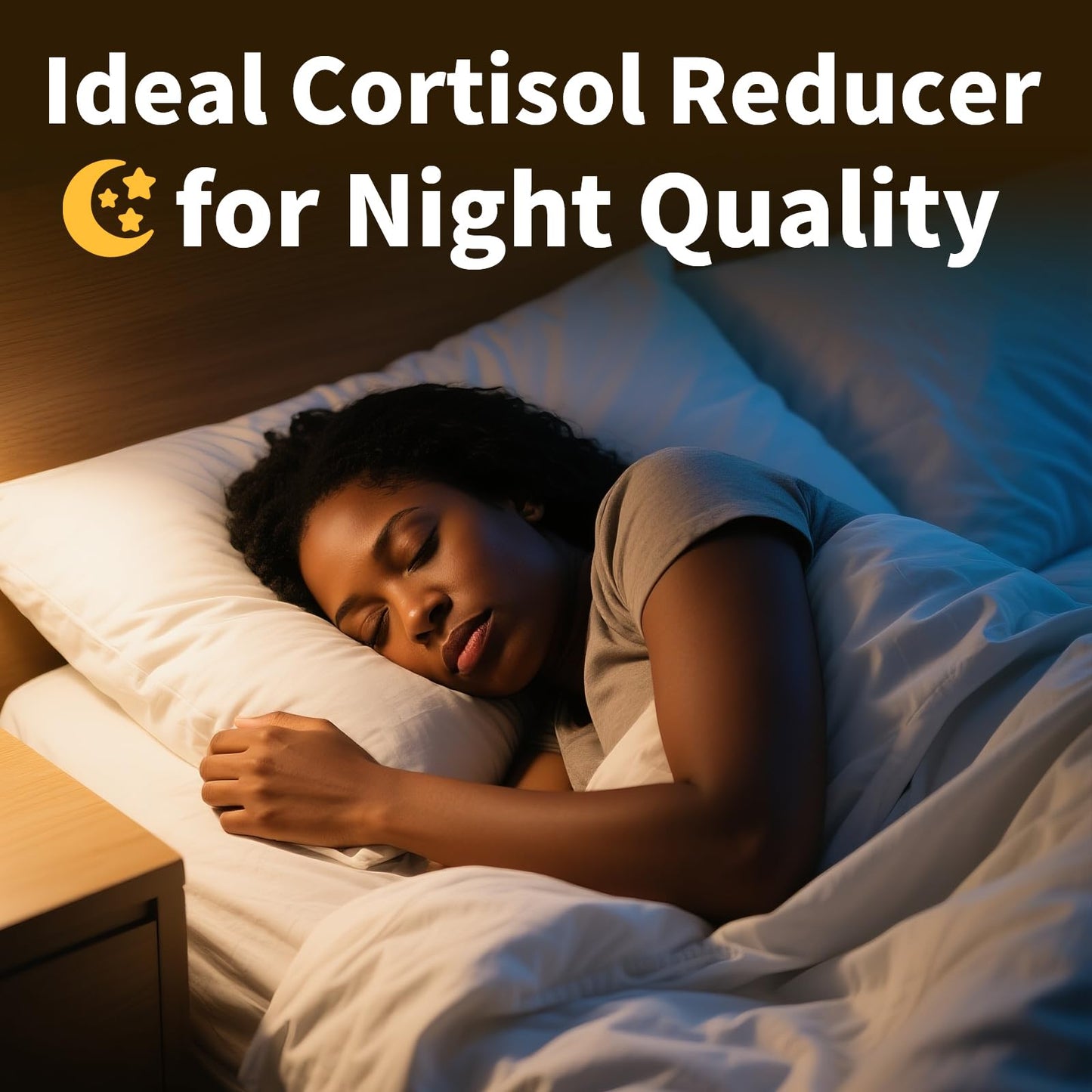 BBEEAAUU Cortisol Supplements for Women & Men - 10-in-1 Cortisol Reducer Manager Detox with Ashwagandha, Magnesium - Lower High Cortisol Levels, Relaxation & Night Support, Non-GMO, 120 Capsules - Maple Wellness Supplements