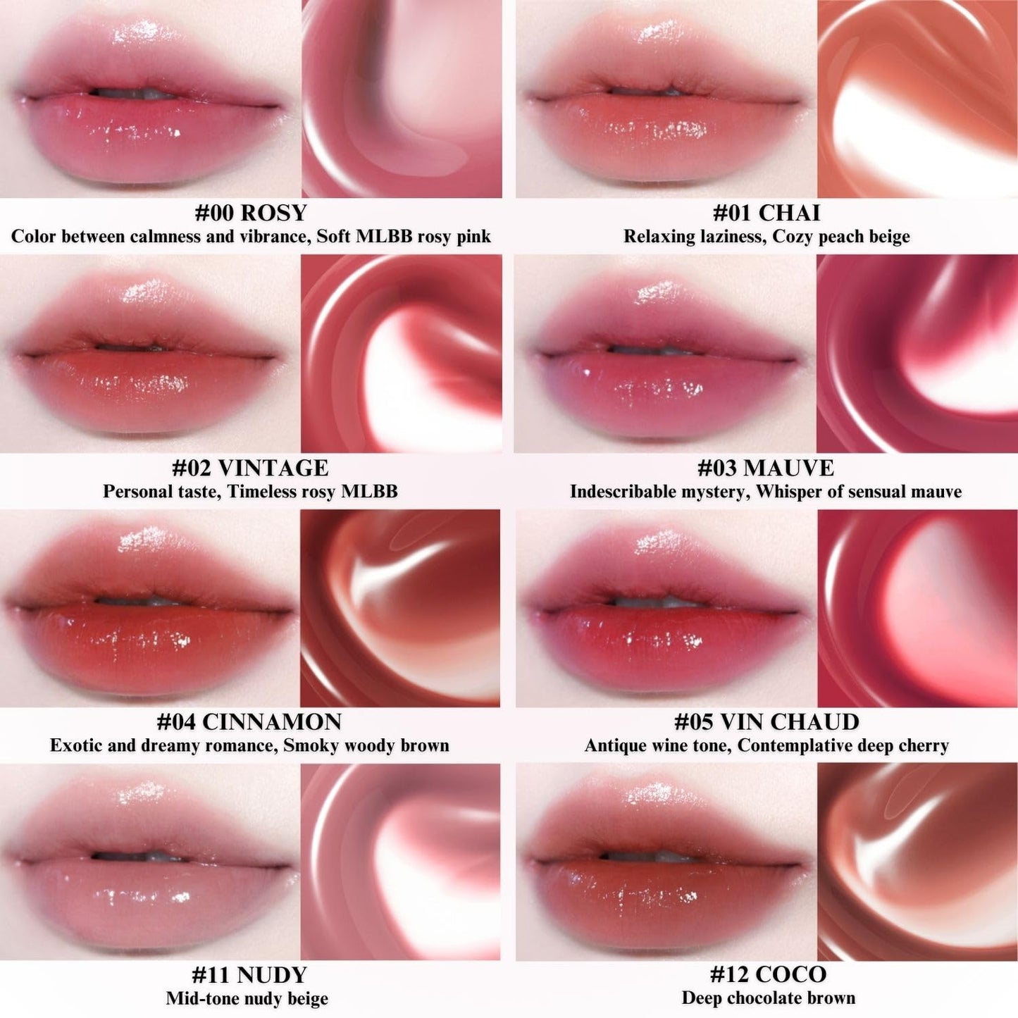 BBIA Glow Tint – Lip Plumping Volumizing Glossy & Glowy Lip Stain Naturally Moisturizing Comfortable Texture Lightweight Long-Lasting Vivid Color Non-Sticky Korean Makeup (30 COZY, Pack of 1) - Maple Wellness Supplements