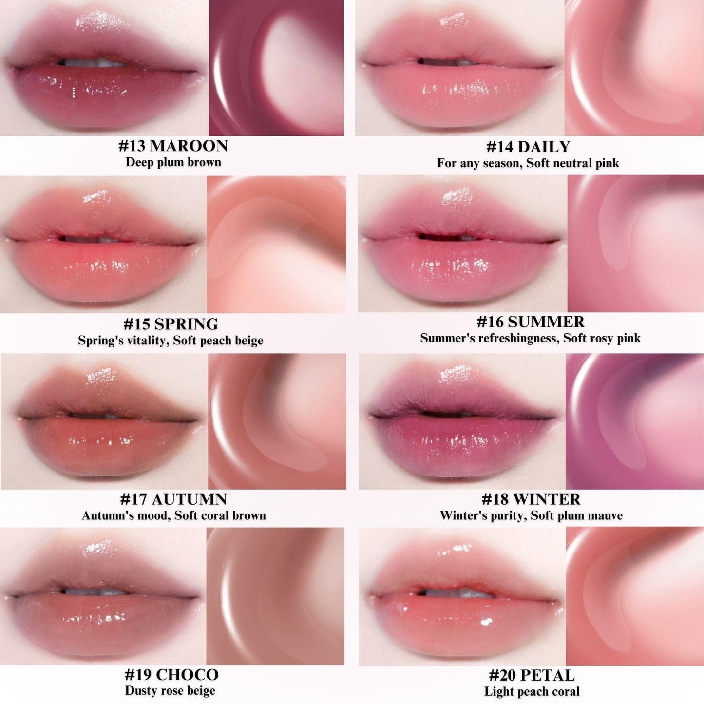 BBIA Glow Tint – Lip Plumping Volumizing Glossy & Glowy Lip Stain Naturally Moisturizing Comfortable Texture Lightweight Long-Lasting Vivid Color Non-Sticky Korean Makeup (30 COZY, Pack of 1) - Maple Wellness Supplements