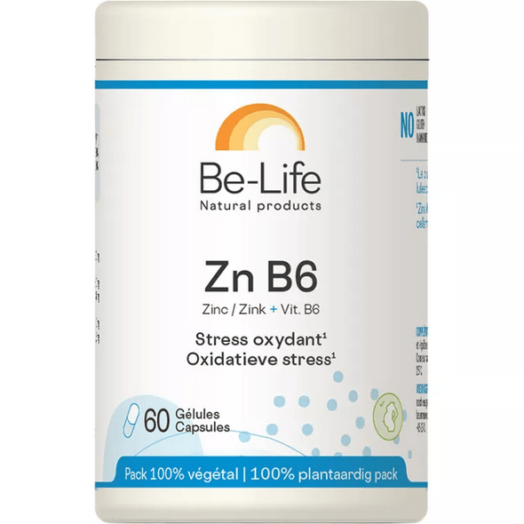 Be-Life Zn B6 Oxidative Stress 60 capsules - Maple Wellness Supplements