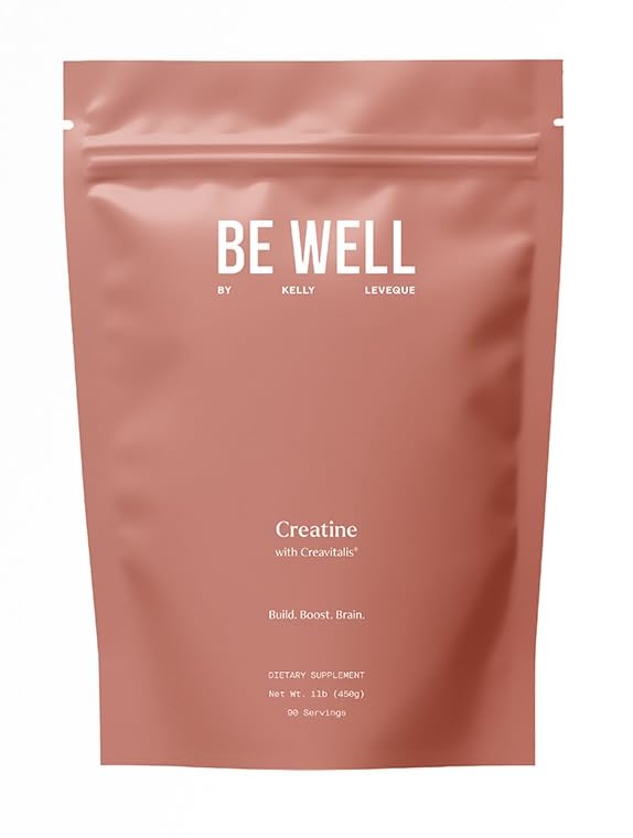 Be Well by Kelly Creatine with Creavitalis, Dietary Supplement, 1lb (450g), 90 Servings Build. Boost. Brain. - Maple Wellness Supplements