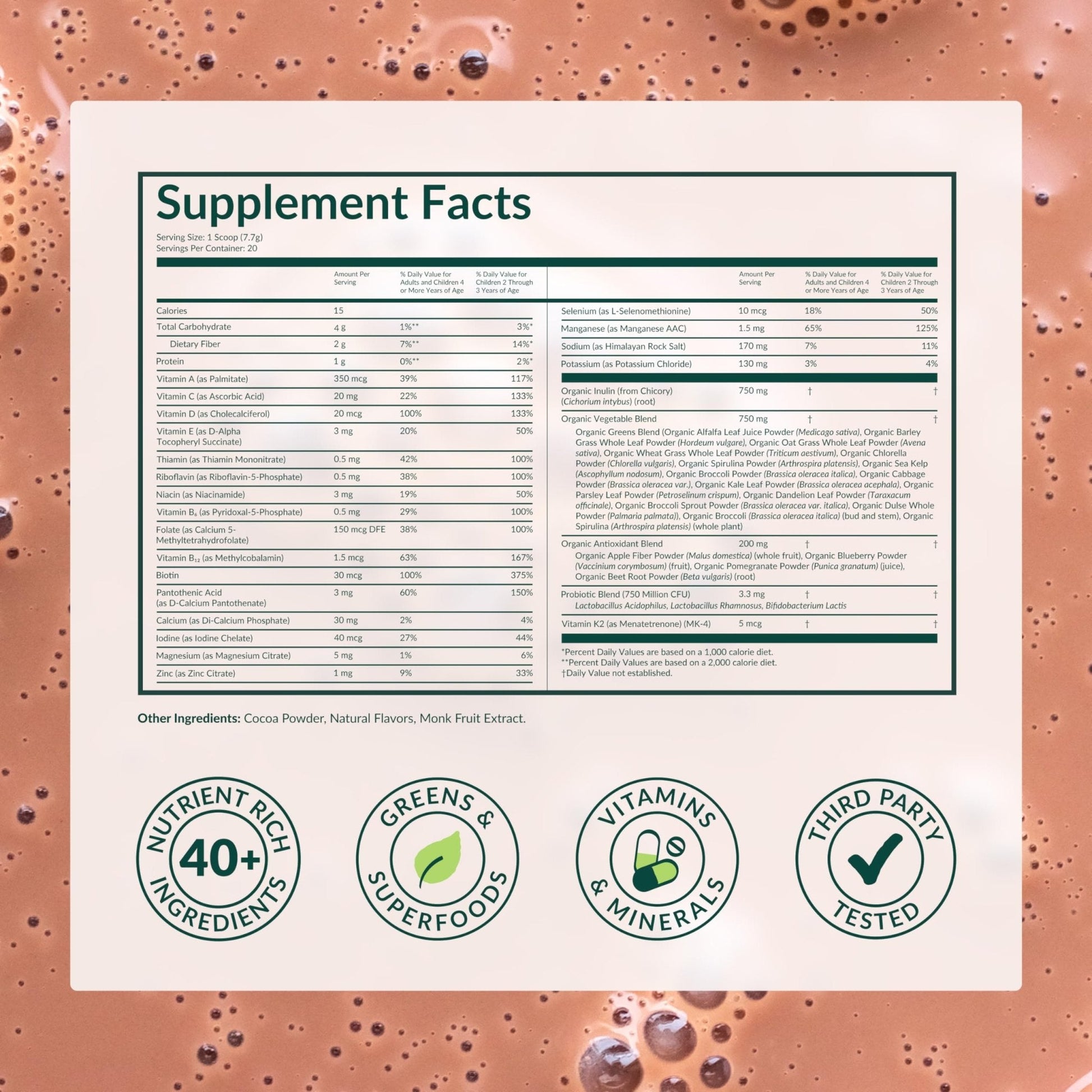 Beam Kids Multivitamin Powder – Kids Vitamins with Greens, Probiotic & Prebiotic, Immune Support for Children & Toddlers, No Artificial Sweeteners, For Picky Eaters, - Maple Wellness Supplements